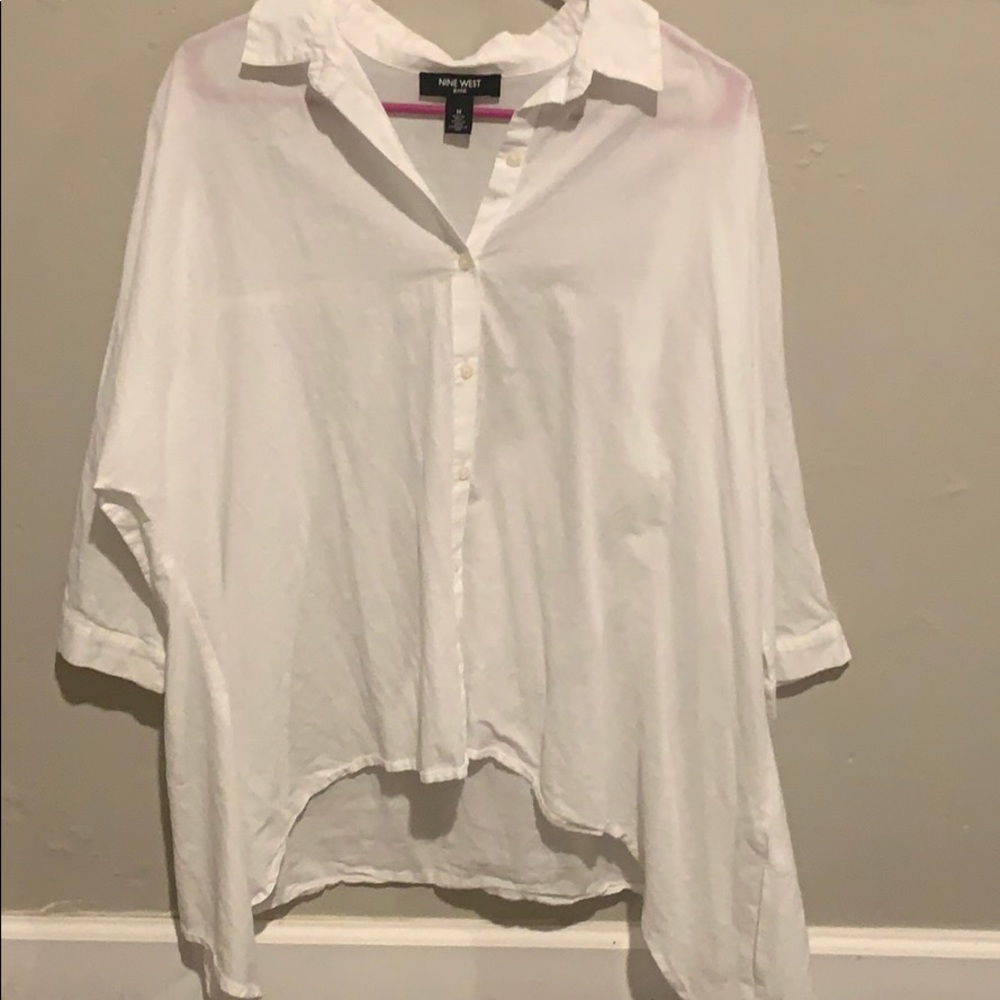 Nine West smock shirt-M